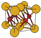 Representative Au-Cu structure